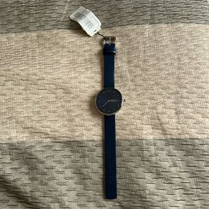 Skagen Blue and silver watch